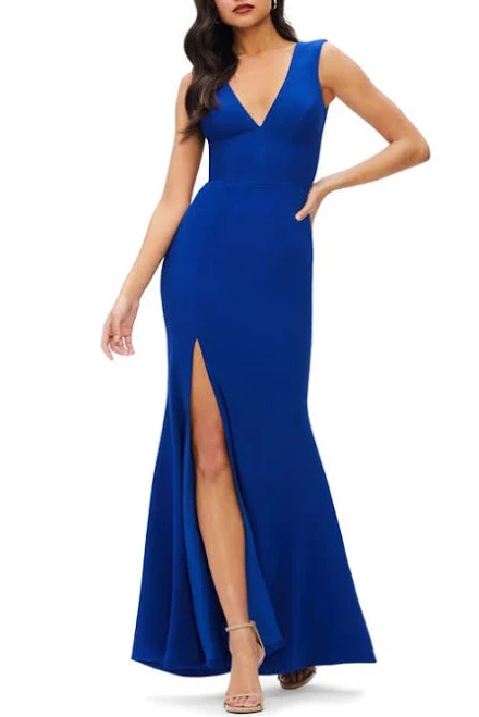dress Dress The Population Women's Dresses Dress The Population Sandra Crepe Gown Nordstrom $198