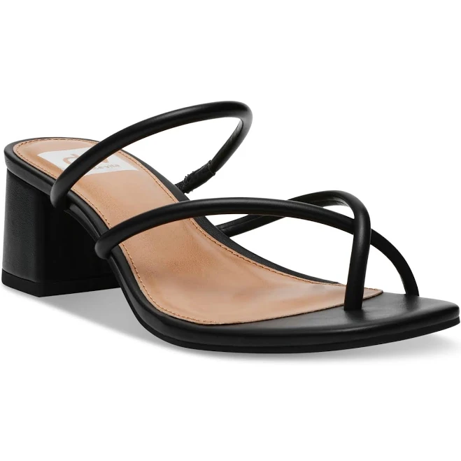 shoes Dv Dolce Vita Women's lumena Strappy Slide Block-Heel Sandals Macy's $36.4