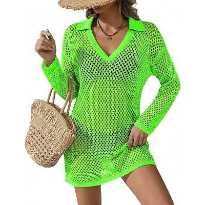 cover up Ekouaer Women's Crochet Knit Swimsuit Coverup Target $20.49