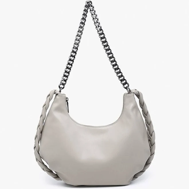 bag Elliot Vegan Chain Strap Satchel Jen & Co. $28.99