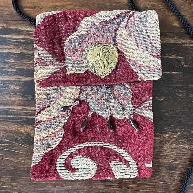 bag Embroidered Beaded Crossbody Pouch Poshmark $12