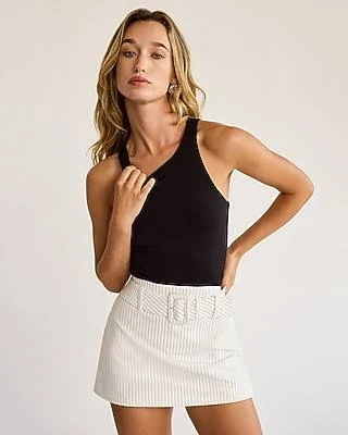 top Express Women's Bodycon Compression High Neck Bodysuit Express $25.5