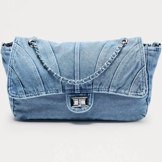 bag Fashion Nova Never Fading Denim Handbag Fashion Nova $23.99