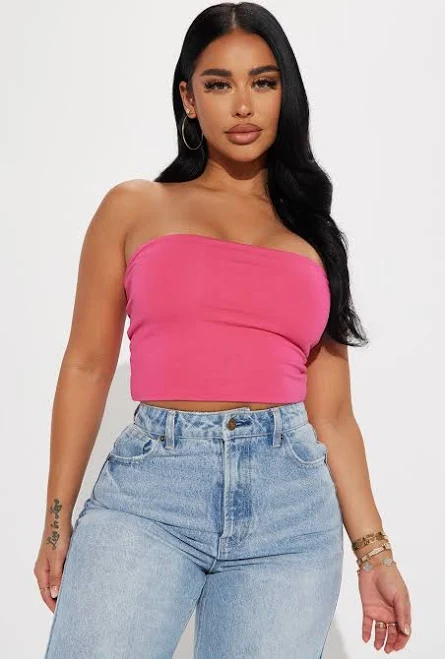 top Fashion Nova Strapless Cropped Bodysuit Fashion Nova $6
