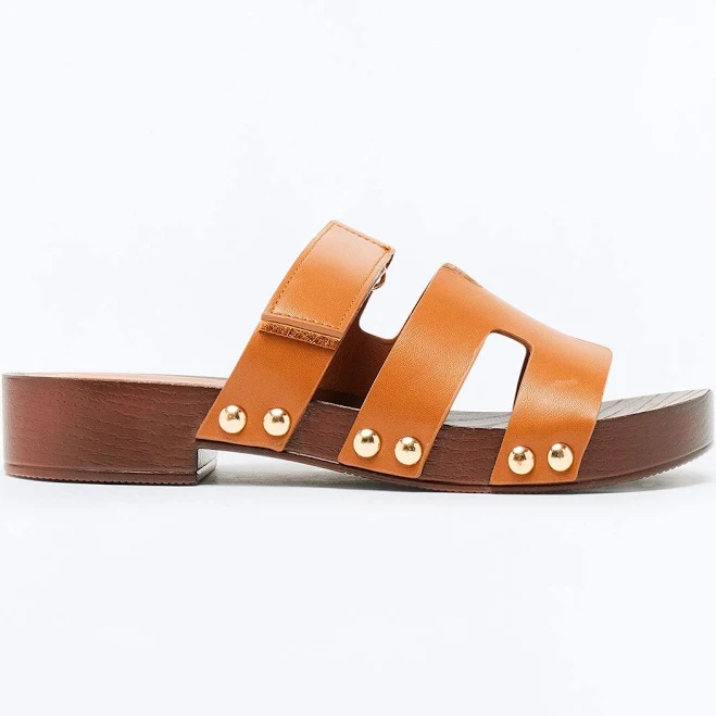 shoes Fashion Nova Women's Dutton Wood Sandals Fashion Nova $14.99