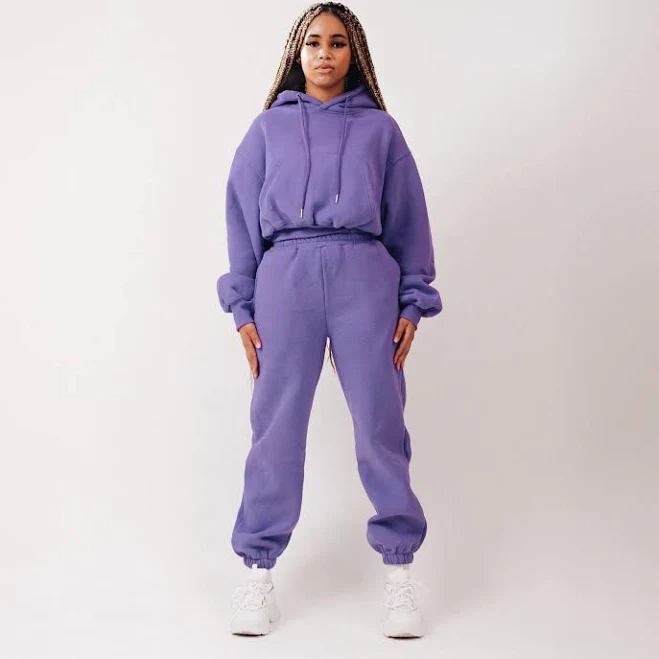 matching set Fleece Hoodie and Joggers Set Etsy - ArtcareShop $120