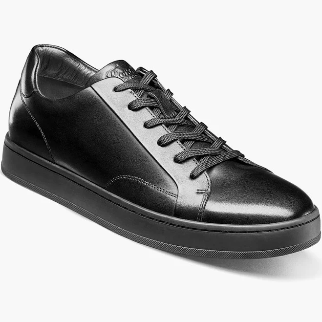 shoes Florsheim Men's Monopoli Lace-To-Toe Leather Sneakers Florsheim Shoes $99.95