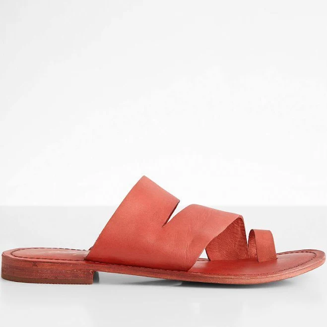 shoes Free People Women's Abilene Toe Loop Sandal Buckle $39