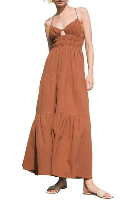 dress Freemarket Women's Tiered Cotton Maxi Sundress Nordstrom $89