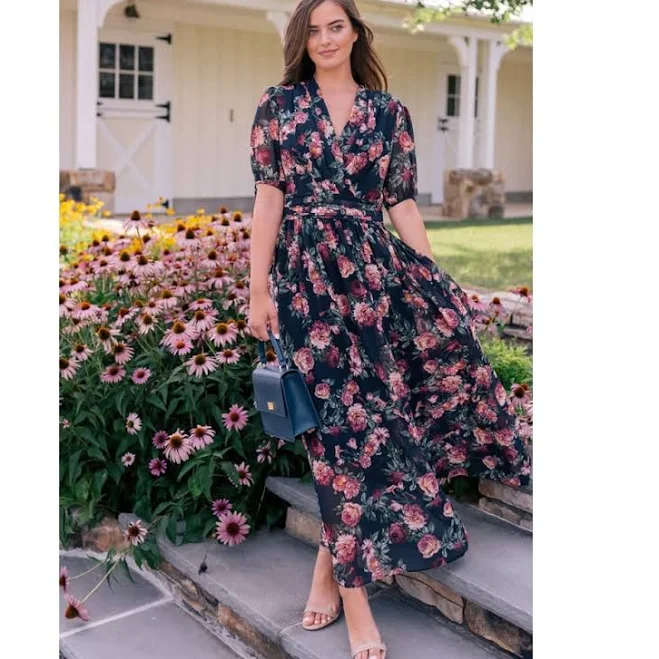 dress Gal Meets Glam Dresses Nwt Gal Meets Glam Ashlynn Floral Maxi Dress Poshmark $125