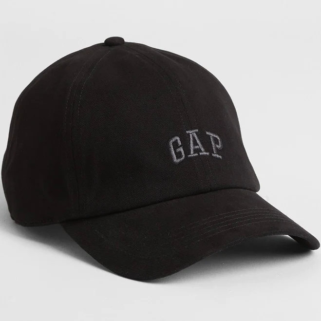 accessory Gap - Black Logo Baseball Hat - male Gap Factory $9.99