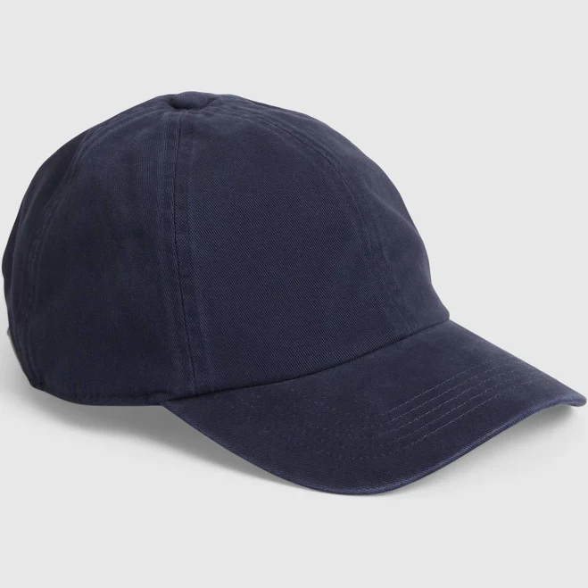 accessory GAP Cotton Washed Baseball Cap - Navy - Men Hats & Caps - Caps Gap $19