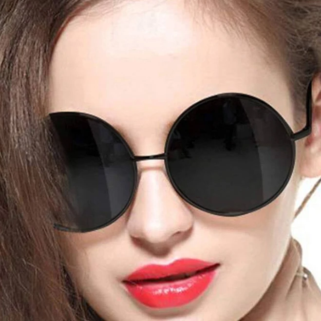 accessory GEELOOK Oversized Round Metal Sunglasses eBay - usamarkethub $22.54
