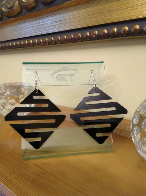 accessory Geometric Earrings Etsy - Seller $15.55