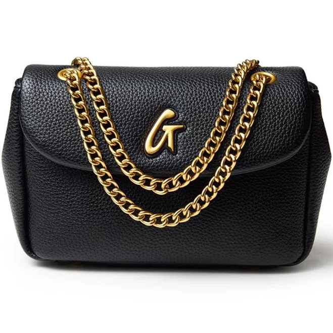 bag GLAM-AHOLIC Lifestyle Mini Pebble Flap Bag - Black Glam-Aholic Lifestyle $125