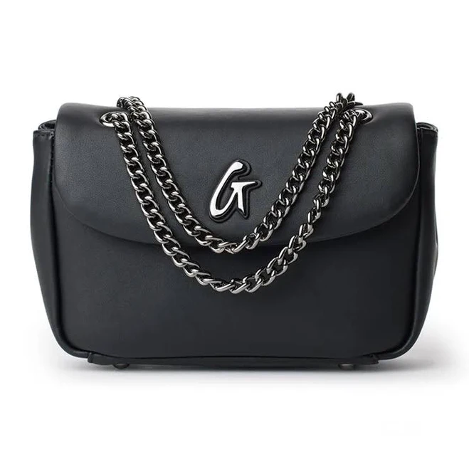 bag Glam-Aholic Lifestyle Mini Standard Flap Vegan Leather Handbag Glam-Aholic Lifestyle $110