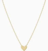 accessory Gorjana 14K Solid Gold Heart Mini Necklace gorjana $305