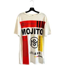 top Graphic T-Shirt - White, Red, Yellow Poshmark $15