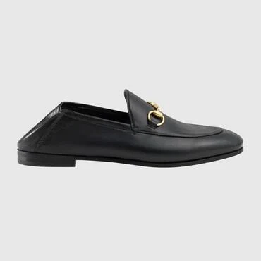 shoes GUCCI Women's Loafer With Horsebit, Black, Leather GUCCI $1090