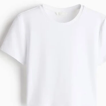 t-shirt H&M Ladies Cropped Microfiber T-Shirt H&M $9.99
