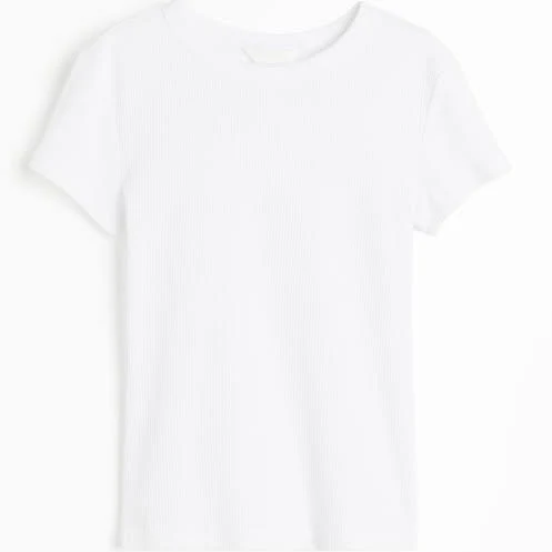 accessory H&M Ladies Ribbed T-Shirt H&M $8.99