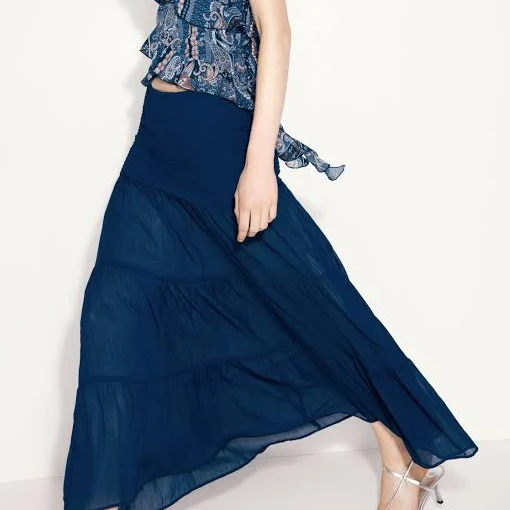 skirt H&M Ladies Smocked Chiffon Skirt H&M $44.99