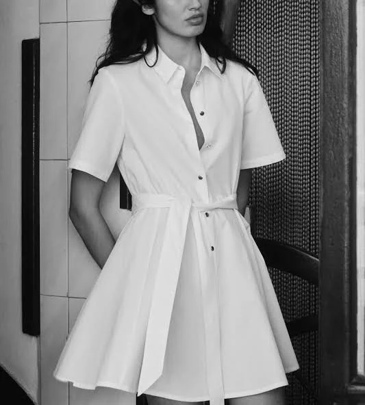 dress H&M Ladies Tie-Belt Shirt Dress H&M $29.99