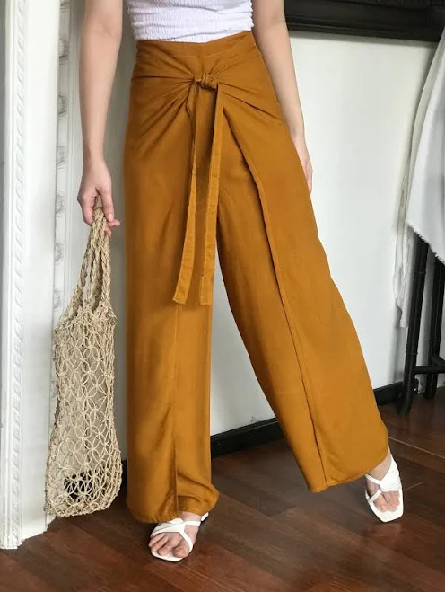 pants Handmade Rayon Wide Leg Palazzo Pants Etsy - Seller $45