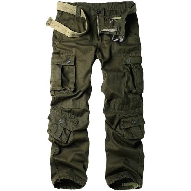 cargo pants HARDLAND Men's Casual Army Cargo Pants with Big Pockets Hardland $59.99