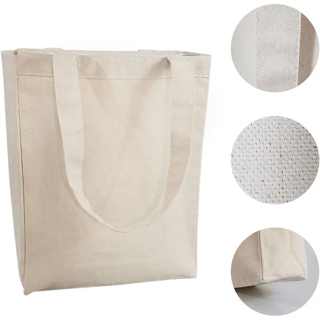 bag Heavy Shopping Canvas Tote Bag Bag and Canvas $3.18