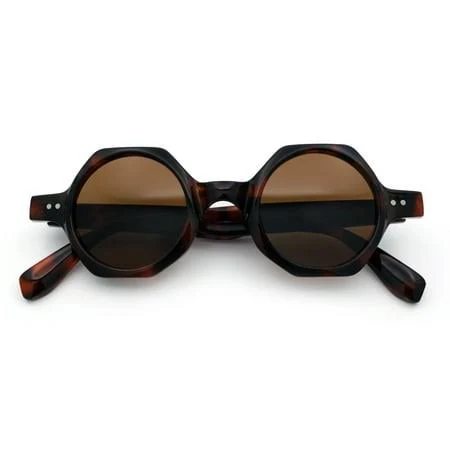 accessory Hipster Round Circle Octagon Sunglasses Walmart - SA106 $13.95
