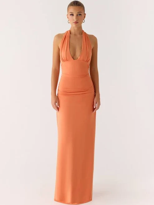 dress Ilaria Halter Maxi Dress Peppermayo - US $90
