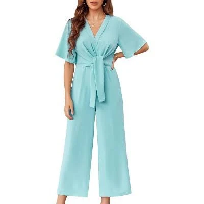 jumpsuit Imily Bela Women's Flowy Wide Leg Jumpsuit Target $54.9