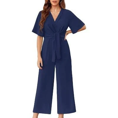 jumpsuit Imily Bela Women's Flowy Wide Leg Jumpsuit Target $54.9