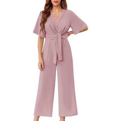 jumpsuit Imily Bela Women's Flowy Wide Leg Jumpsuit Target $54.9