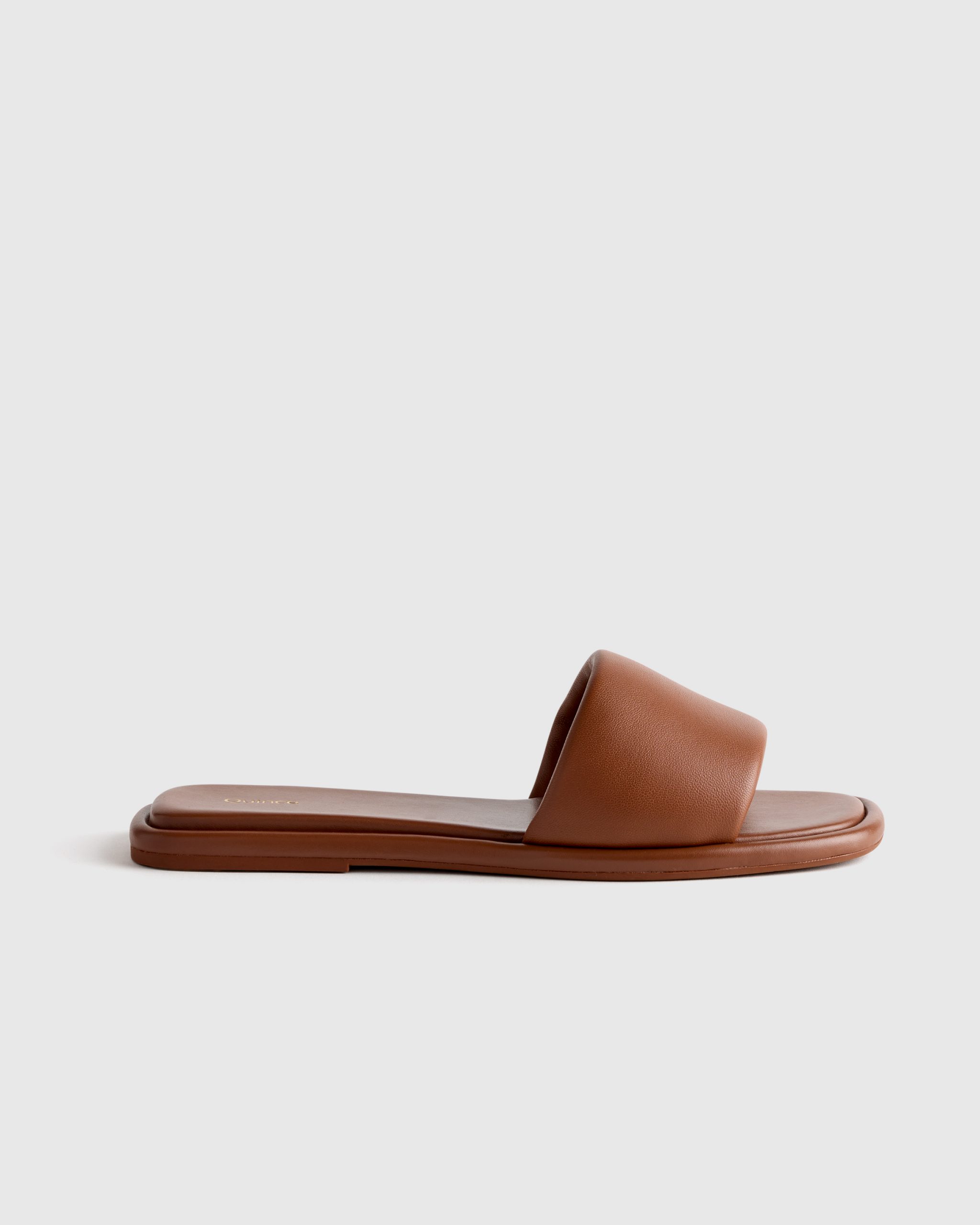 shoes Italian Leather Slide Sandal Quince $72