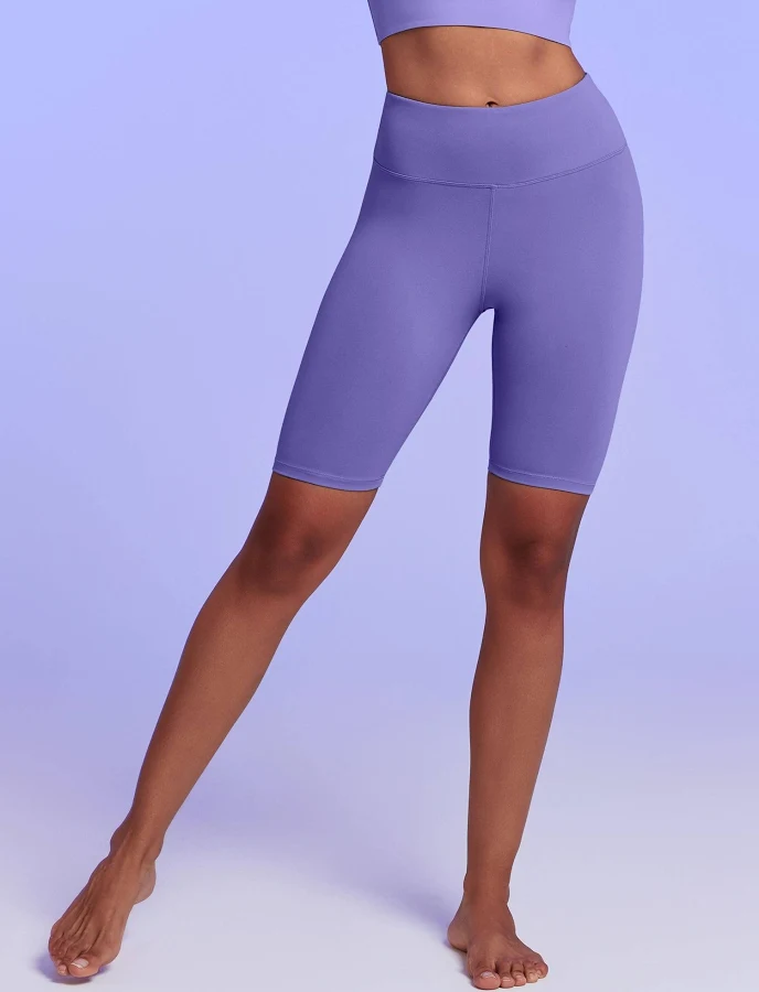 biker shorts Iuga Silkfeel High Waist Biker Shorts with Inner Pocket IUGA $14.99