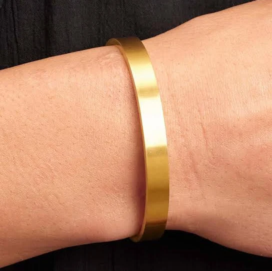 accessory JAXXON Classic Cuff Gold Men's Bracelet Size Large Jaxxon $79