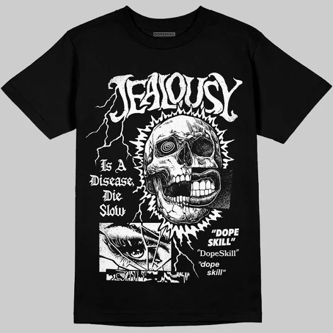 top Jealousy Dopeskill Streetwear Graphic T-Shirt DopeSkill Brand $26.99