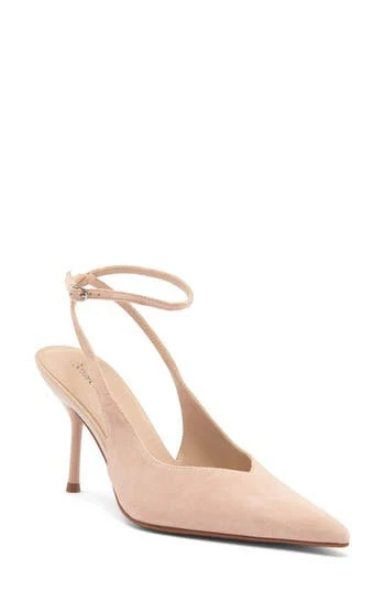shoes Jeffrey Campbell Women's Executive Ankle Strap Pointed Toe Slingback Pump Nordstrom Rack $57.97
