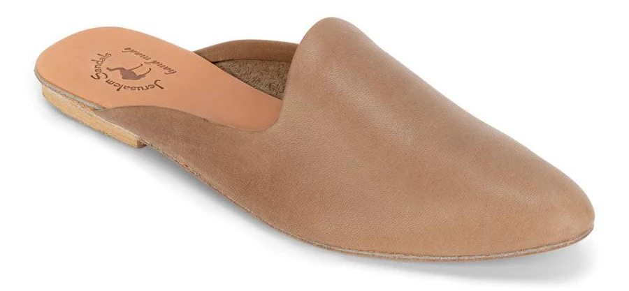 shoes Jerusalem Sandals Women's Pointed Toe Leather Mule Jerusalem Sandals $79.95