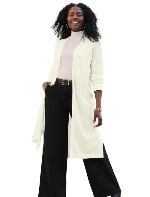 outerwear Jessica London Women's Fine Gauge Duster Cardigan Nordstrom $64.99