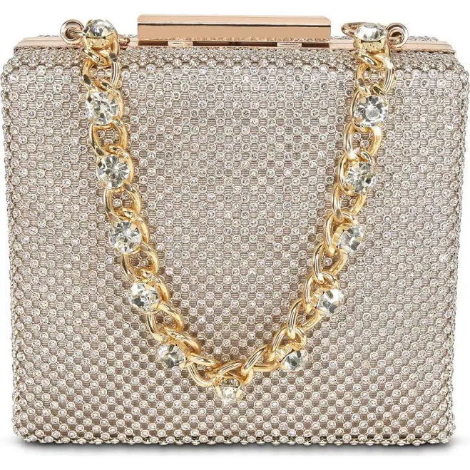 bag Jewel Badgley Mischka Billie Crystal Mini Box Clutch Nordstrom $80