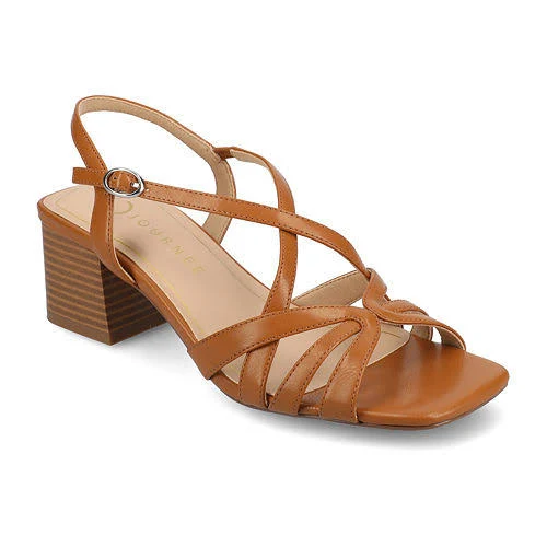 shoes Journee Women's Shyla Block Heel Slingback Sandals JCPenney $52.49