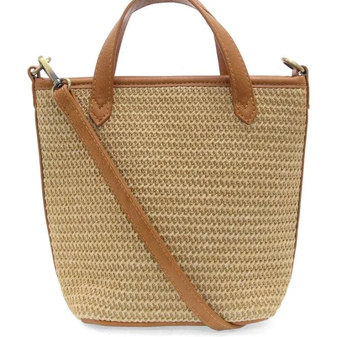 bag Joy Susan Straw Mini Bucket Crossbody Madison's Niche $64