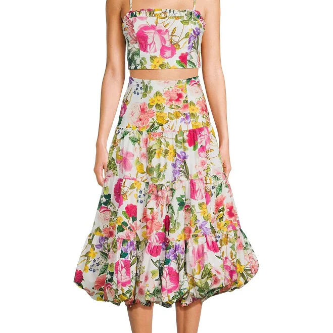 matching set Katia Rae Juniors' Floral-Print Cotton Dress Set Dillard's $66.33