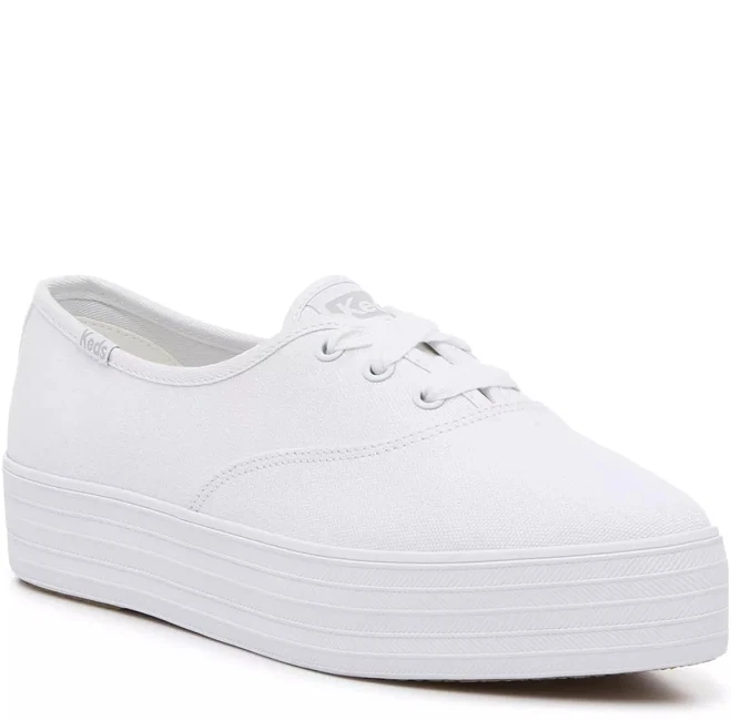 sneakers Keds Women's Point Lace-Up Platform Sneakers DSW $26.24