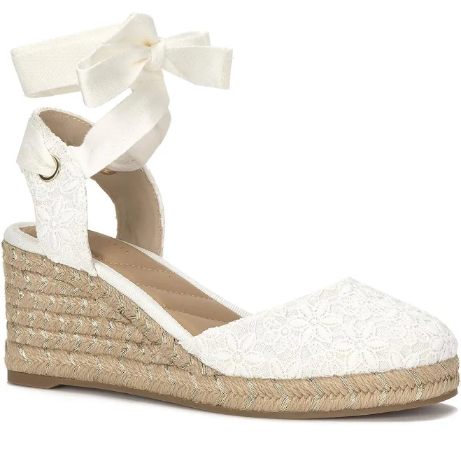 shoes Kelly & Katie Goldie Espadrille Wedge Sandals DSW $59.99