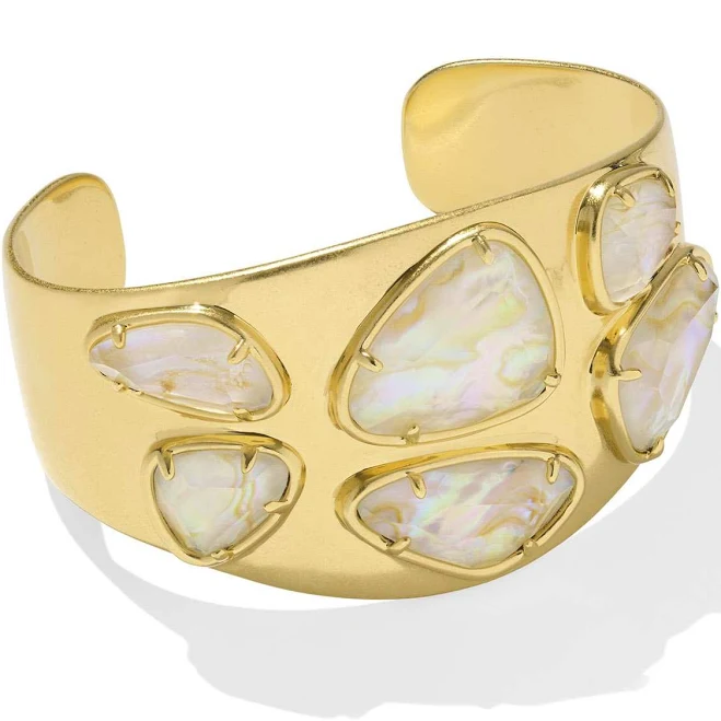 accessory Kendra Scott Margot Vintage Gold Statement Cuff Bracelet Kendra Scott $79.97