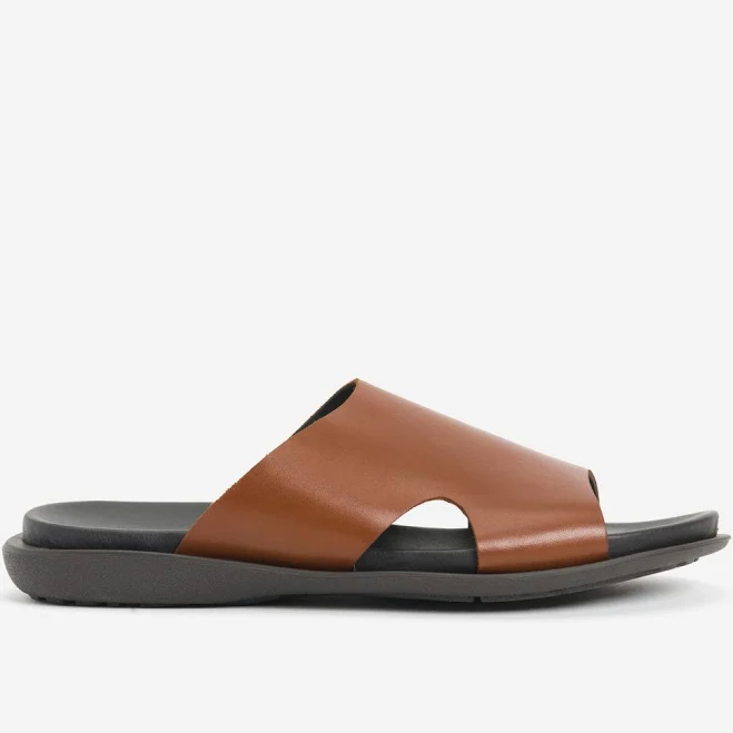shoes Kenneth Cole Sand-Y Beach Leather Slide Sandal Kenneth Cole $95